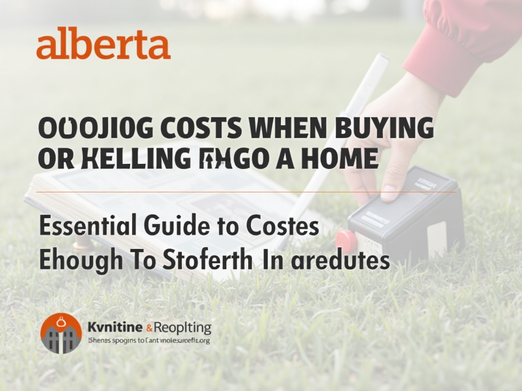 Essential Guide to Closing Costs When Buying or Selling a Home in Alberta