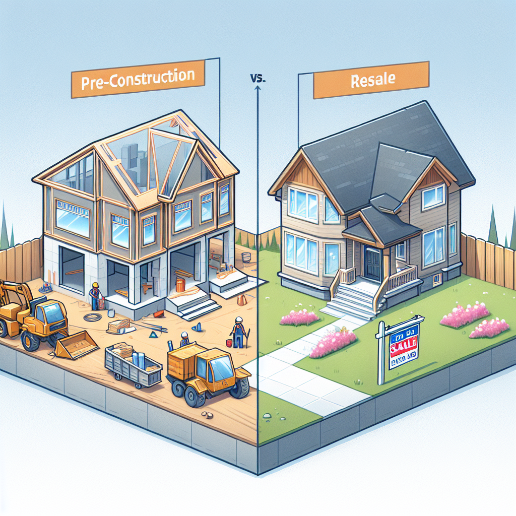 Pre construction or resale making the right move in Alberta