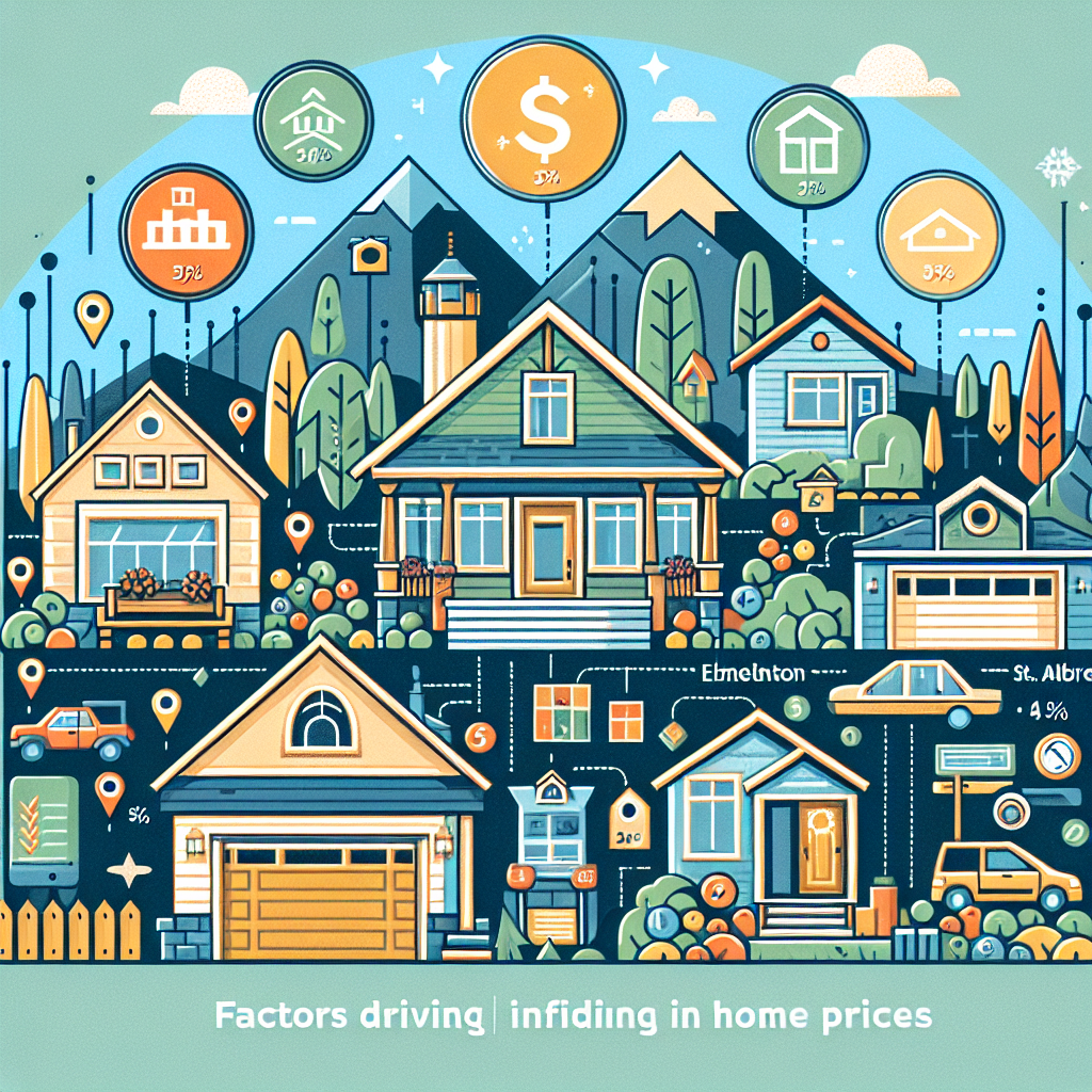 What Drives Home Prices in Edmonton St Albert and Sturgeon County