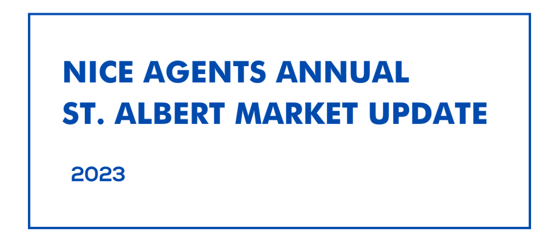 St. Albert Annual Real Estate Update 2023